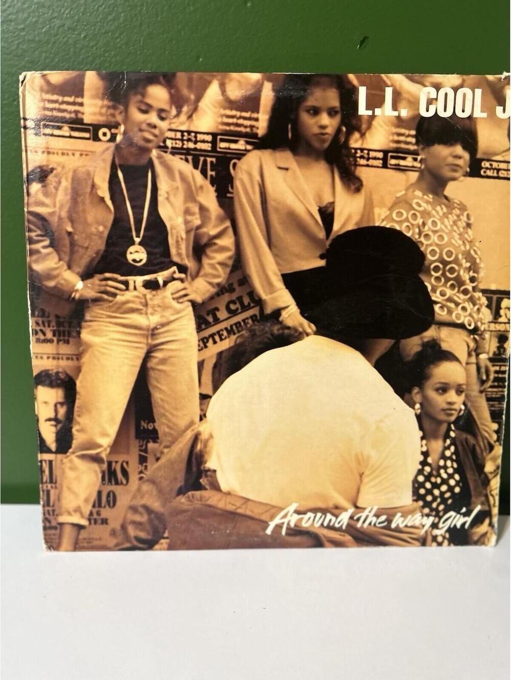 L.L. COOL J - Around The Way Girl 12" Vinyl Single Def Jam 1990 Hip Hop Record